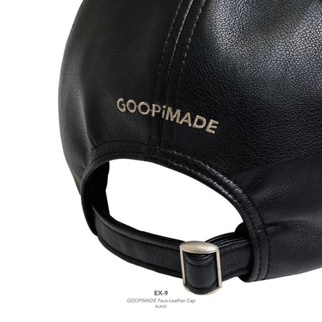 GOOPiMADE EX-9 GOOPiMADE Faux-Leather Cap
