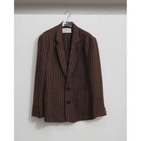 TODAYFUL Boyfriend Stripe Linen Jacket
