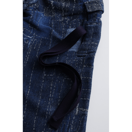 【予約商品】FDMTL FA26PN51JR  BORO JACQUARD CARGO PANTS RINSE
