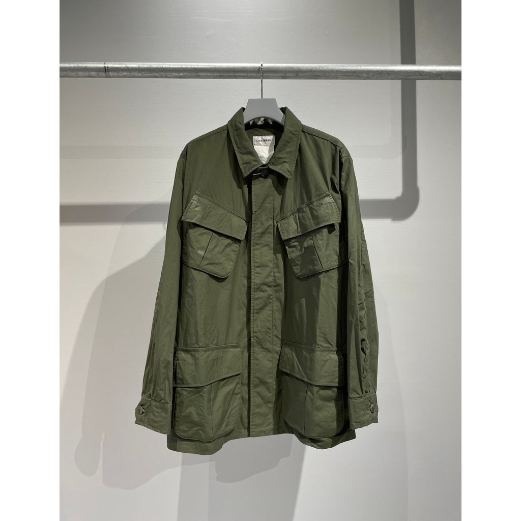 ジャケット・アウター YAECA LIKE WEAR Jungle Fatigue Jacket YAECA (ヤエカ) LIKE WEAR FATIGUE JACKET / ライクウェア