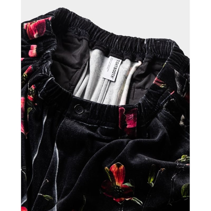 TIGHTBOOTH DOGWOOD VELOUR BALLOON PANTS | MAROON TIGHTBOOTH DOGWOOD VELOUR BALLOON PANTS | MAROON