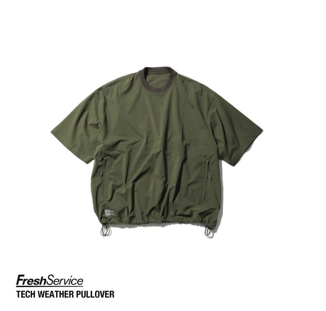 FreshService “TECH WEATHER PULLOVER” | MAROON