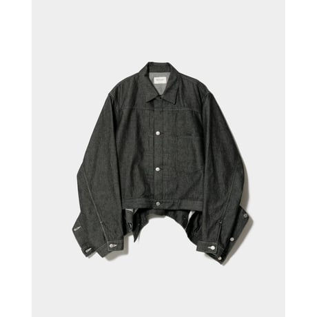 beautiful people double-end left hand twill denim blouson