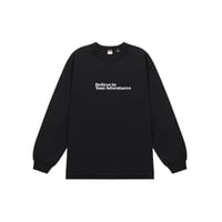 NANGA ECO HYBRID MESSAGE L/S TEE N2620-1L033Z