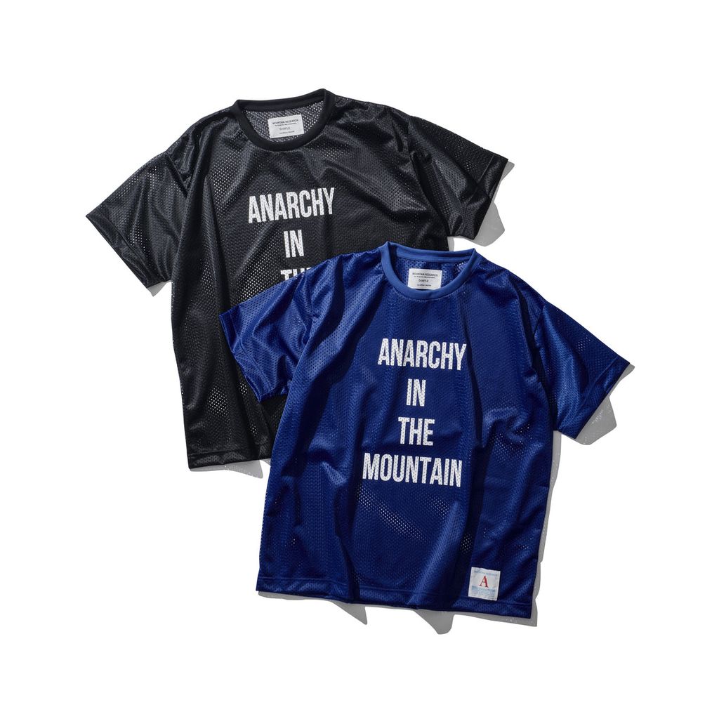 MOUNTAIN RESEARCH Mesh Tee (A.I.T.M.) | MAROON