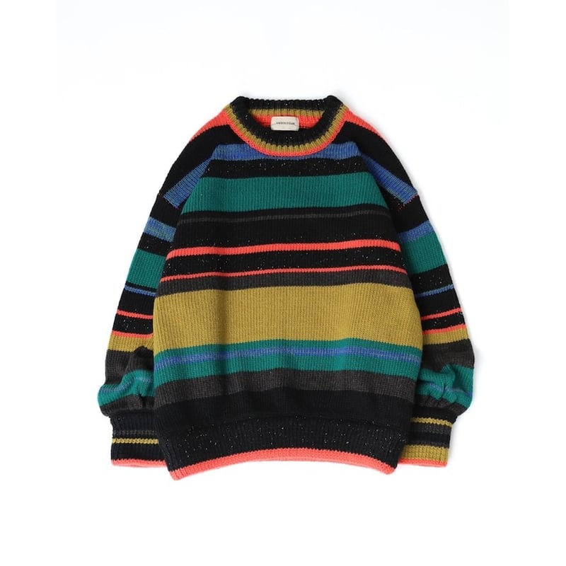 アンバーグリーム　レインボーウールセーター AMBERGLEAM☆ Rainbow Wool Sweater