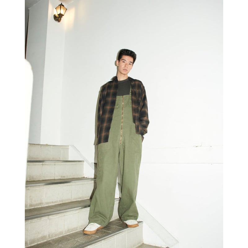 MARKA WOOL × RECYCLE POLYESTER VIYELLA CHECK SH