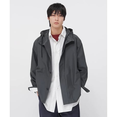 MARGARET HOWELL COTTON NYLON PLAINWEAVE BLOUSON