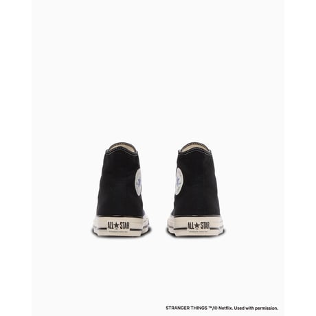CONVERSE ALL STAR AGED 87 CL HI / STRANGER THINGS 5（BLACK）