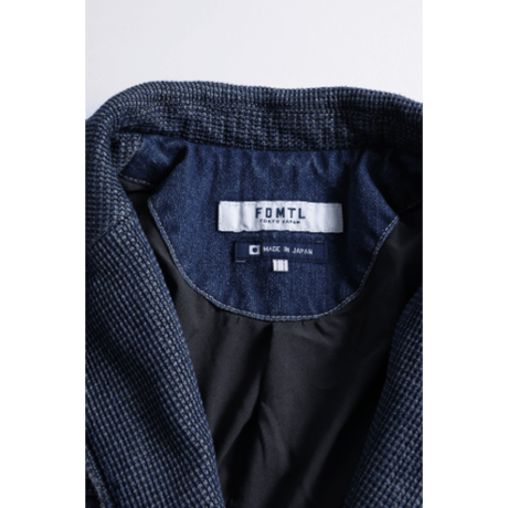 FDMTL FA26JK42U PLEATS LAPEL JACKET 3YR WASH