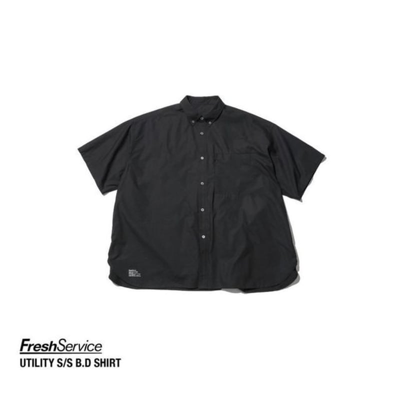 FreshService UTILITY B.D SHIRT ビッグシャツ Fresh Service UTILITY S/S B.D SHIRT [GRAY] - Fresh Service