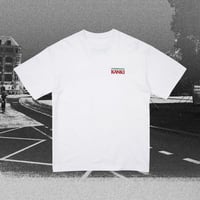 HOMBRE NINO S/S PRINT TEE (CREAM SODA)