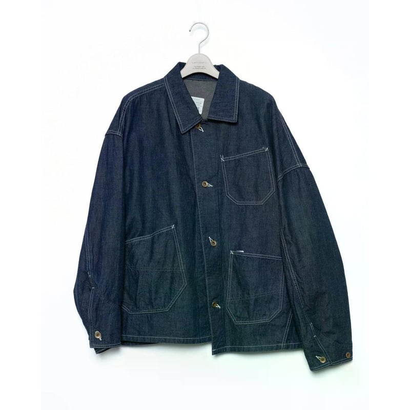 FUMITO GANRYU デニムジャケット FUMITO GANRYU Graffiti Chore Jacket - Indigo |