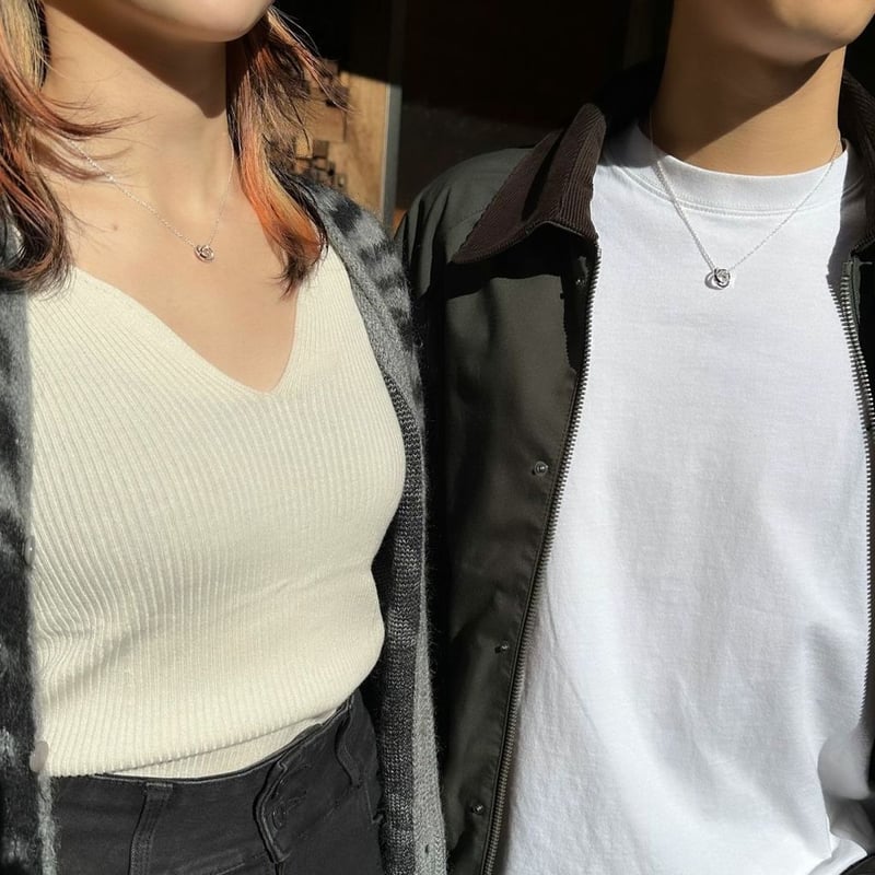 GARNI Crockery Bond Pendant [2 pcs set] | MAROON