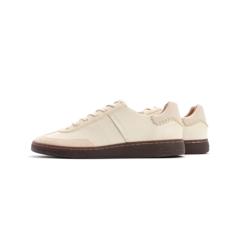 FOOT INDUSTRY GERMAN TRAINER, BEIGE/WHITE | MAR