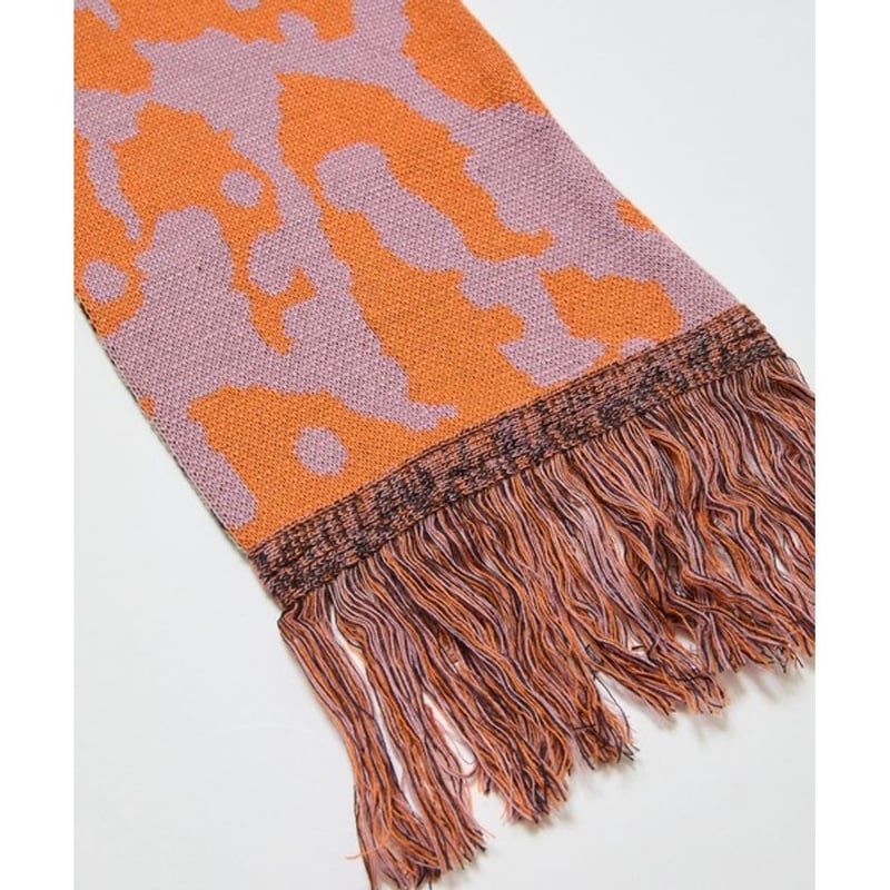 BAL JACQUARD KNIT SOCCER SCARF | MAROON