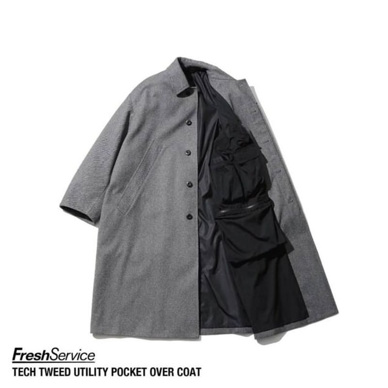 FreshService TECH TWEED UTILITY POCKET OVER COA