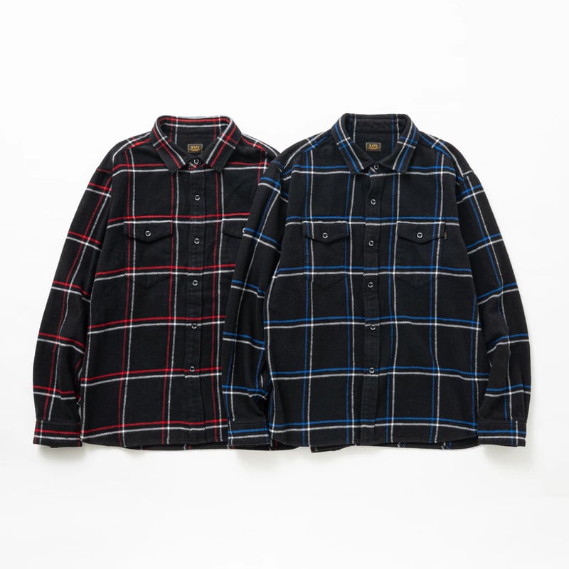 トップス rats NATIVE PRINT FLANNEL SHIRT RATS - NATIVE PRINT