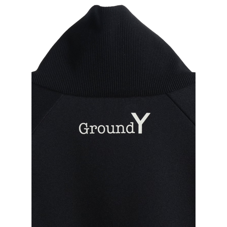 Ground Y POLYESTER SMOOTH SPLIT RAGLAN TRACK JACKET