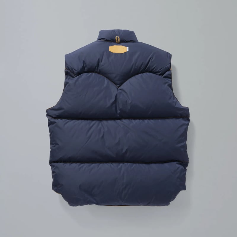 New Manual #32 REVERSIBLE DOWN VEST | MAROON