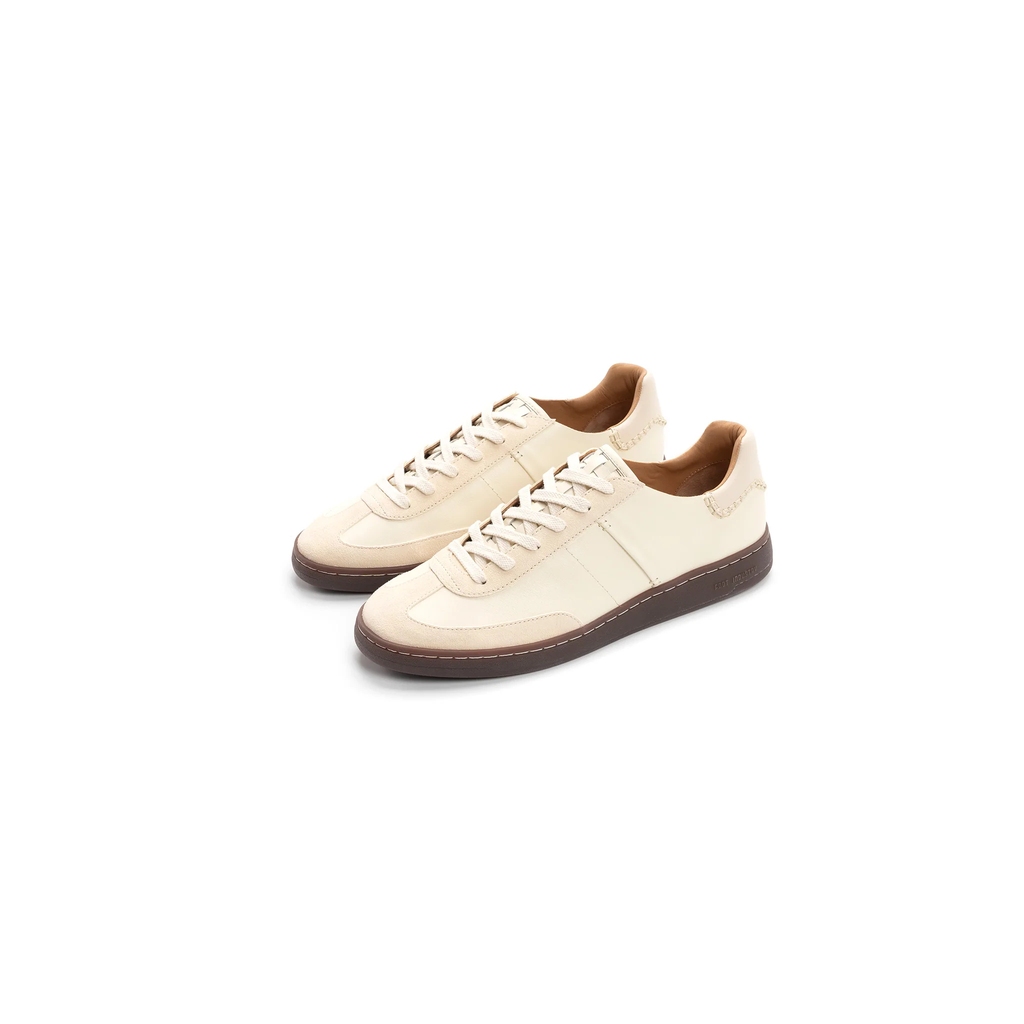 FOOT INDUSTRY GERMAN TRAINER, BEIGE/WHITE | MAR