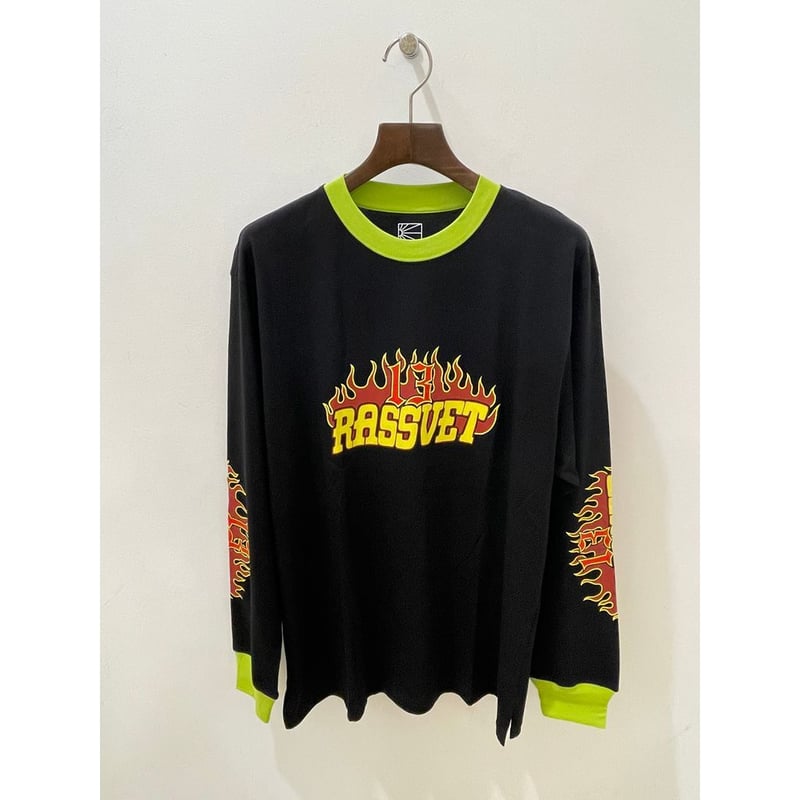 RASSVET/PACCBET MEN R13 LONG SLEEVE TEE SHIRT K RASSVET/PACCBET MEN R13 LONG SLEEVE TEE SHIRT K