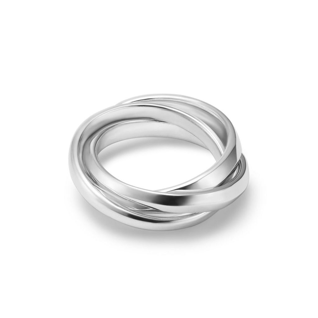 GARNI Union Triple Band Ring | MAROON