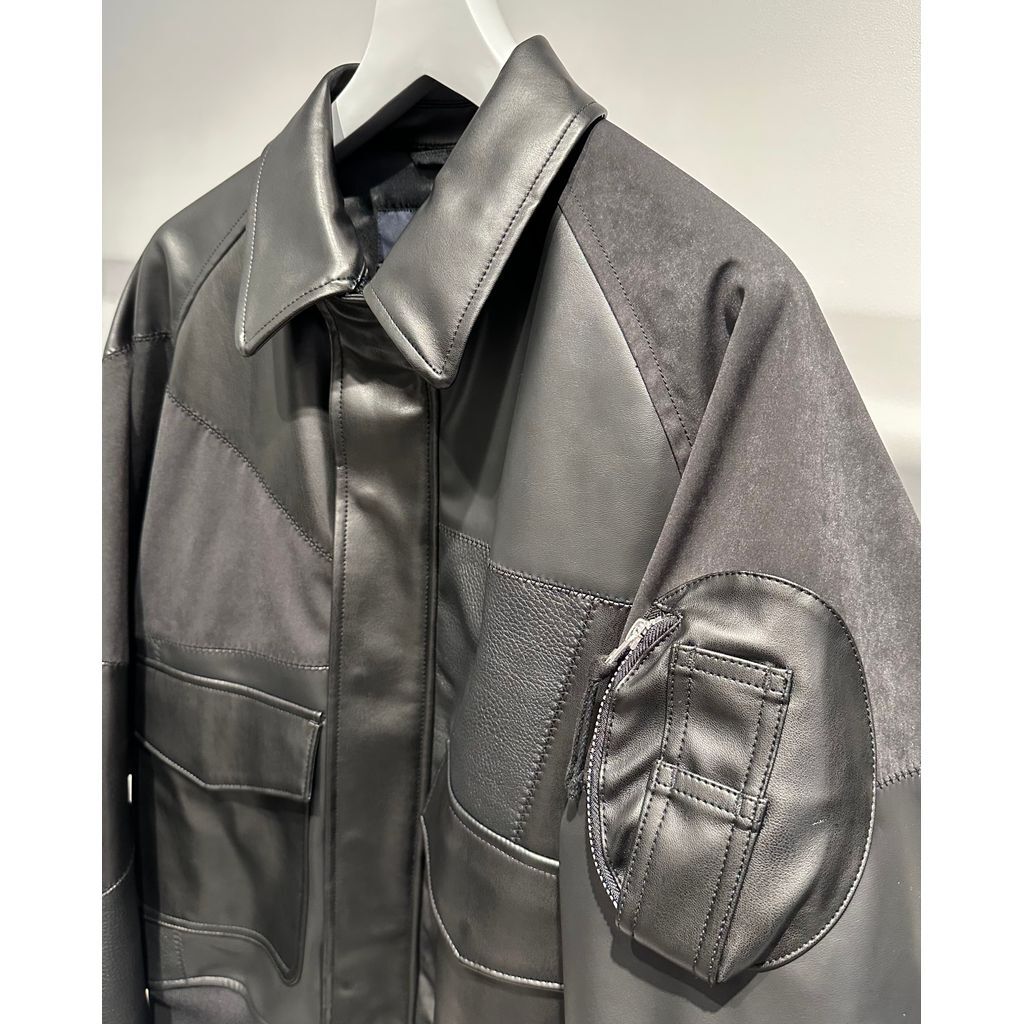 COMME des GARCONS HOMME SYNTHETIC LEATHER PATCH