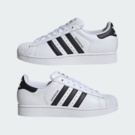 adidas Originals SUPERSTAR Ⅱ（Cloud White / Core Black / Cloud White）