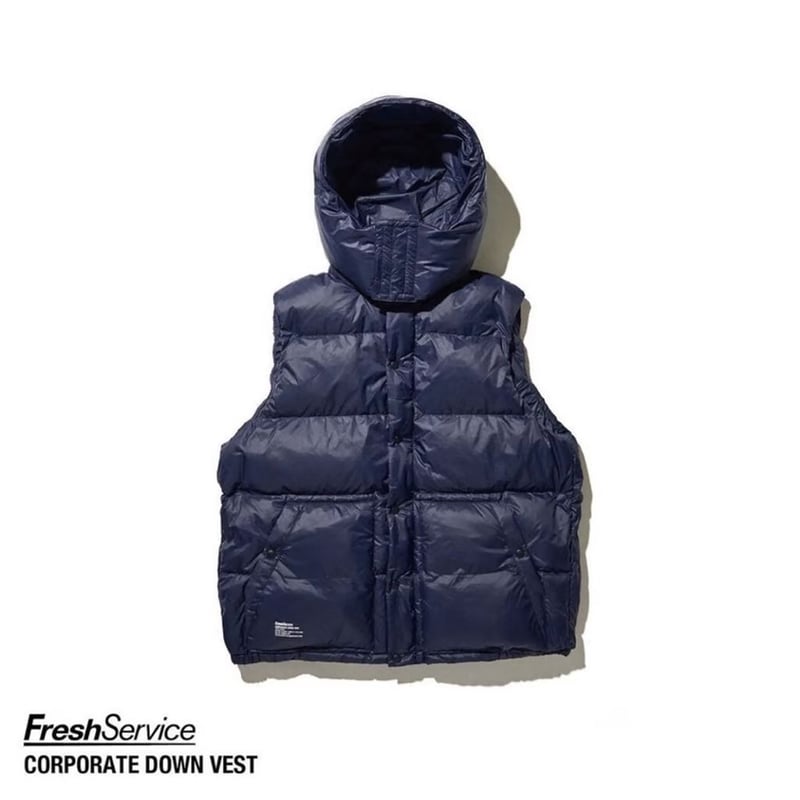 FreshService “CORPORATE DOWN VEST” | MAROON