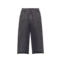 BOW WOW WEATHERED SWEAT PANTS - EGGPLANT