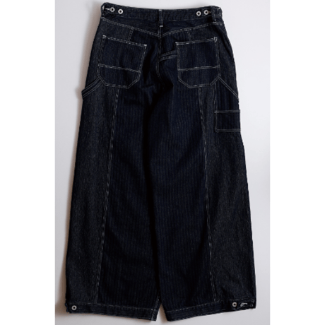 FDMTL FA26PN12R  PATCHWORK DOUBLE KNEE PANTS RINSE