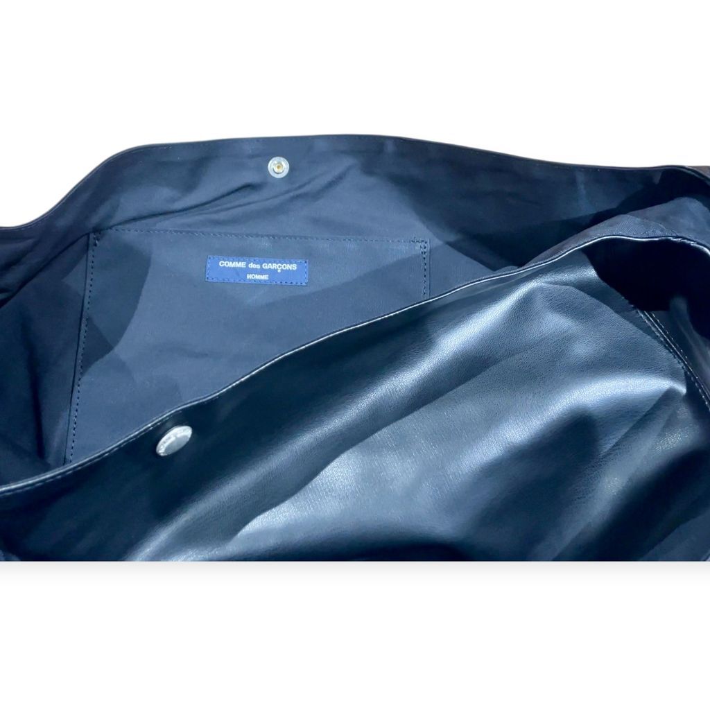 COMME des GARCONS HOMME シンセティックレザー BAG | MAROON