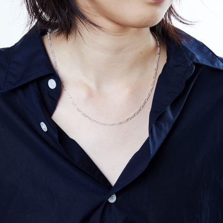 XOLO JEWELRY Figaro Link Necklace 2mm 50cm
