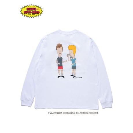 BEDWIN & THE HEARTBREAKERS L/S PRINT T "BEVIS AND BUTT-HEAD"