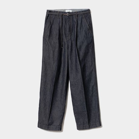 beautiful people left hand twill tuck denim pants