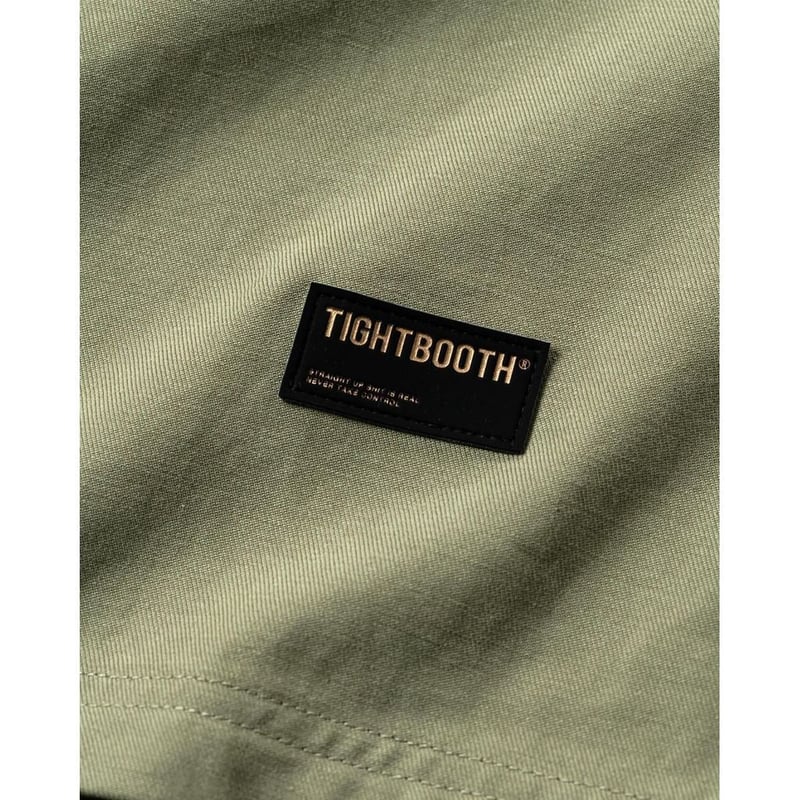 tightbooth LABEL LOGO BDU SHIRT サイズL LABEL LOGO BDU SHIRT - TIGHTBOOTH® タイトブース オフィシャル