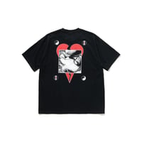 BEDWIN & THE HEARTBREAKERS S/S PRINTED TEE "ASH"