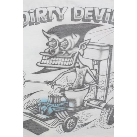 BOW WOW SKETCH DEVIL OVER MOON TEE