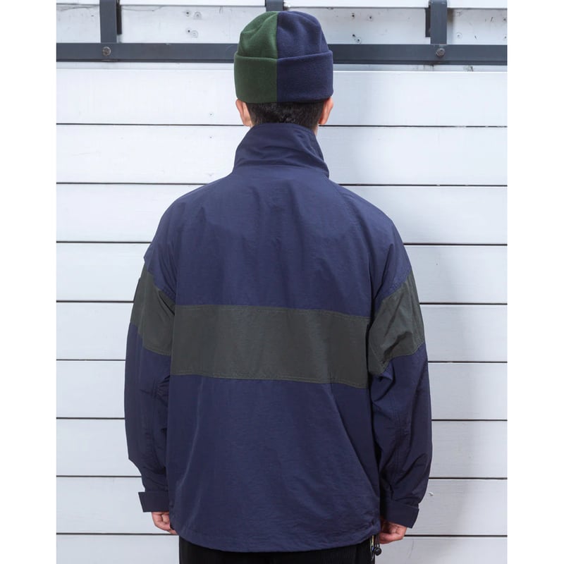 BRAIN DEAD Paneled Snow Jacket | MAROON