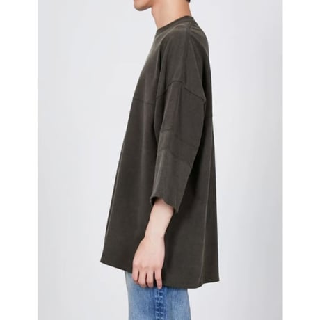 MARKA 20//1 RECYCLE SUVIN ORGANIAC COTTON KNIT FOOTBALL TEE