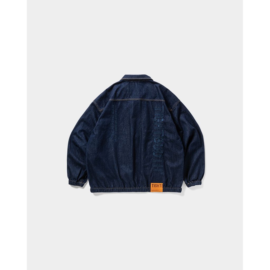 TIGHTBOOTH DENIM DRIZZLER JACKET | MAROON TIGHTBOOTH DENIM DRIZZLER JACKET | MAROON