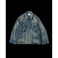 ANACHRONORM CHAMBRAY REMAKED FATIGUE JACKET