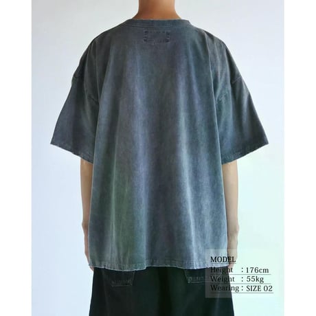 ANACHRONORM PIGMENT DYED POCKET S/S T-S