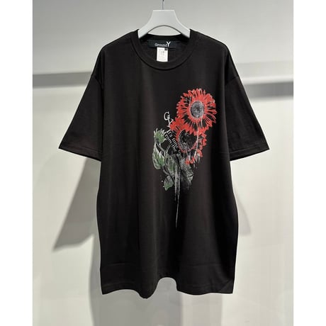 Ground Y JERSEY SUNFLOWER T-SHIRT