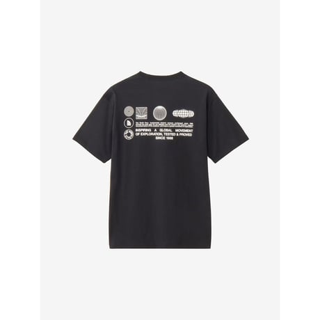 THE NORTH FACE ショートスリーブフラッシュドライグローブグリッドコットンティー