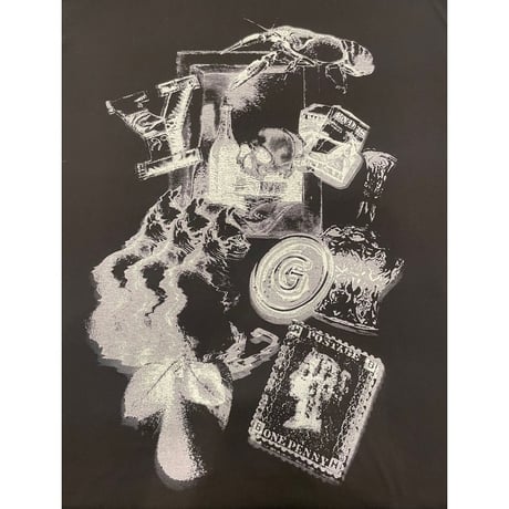 Ground Y COTTON JERSEY CHAOS T-SHIRT
