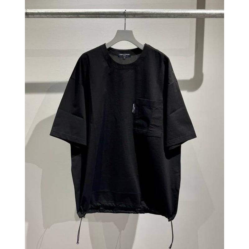 COMME des GARCONS HOMME ESTEL POCKET TEE | MAROON