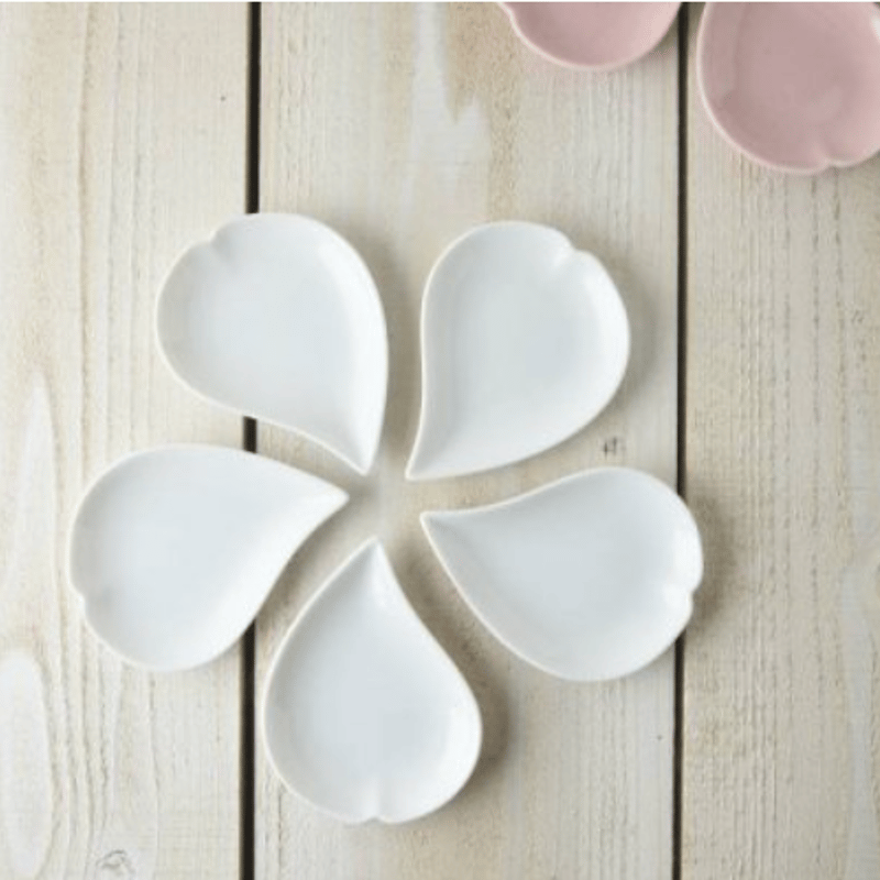 桜模様 陶器製平皿 5枚セット 桜模様 陶器製平皿 5枚セット 楽天市場】耀変華桜 お皿 揃い 5枚セット