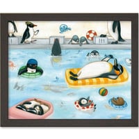 ホドヨイ区民プール(水深100m)　画家：浅羽容子